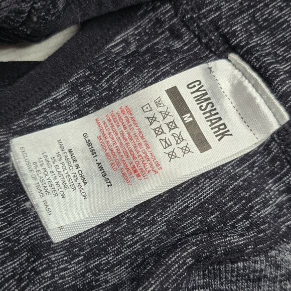 Gymshark Charcoal Camo Sports Bra - Picture 3 of 5